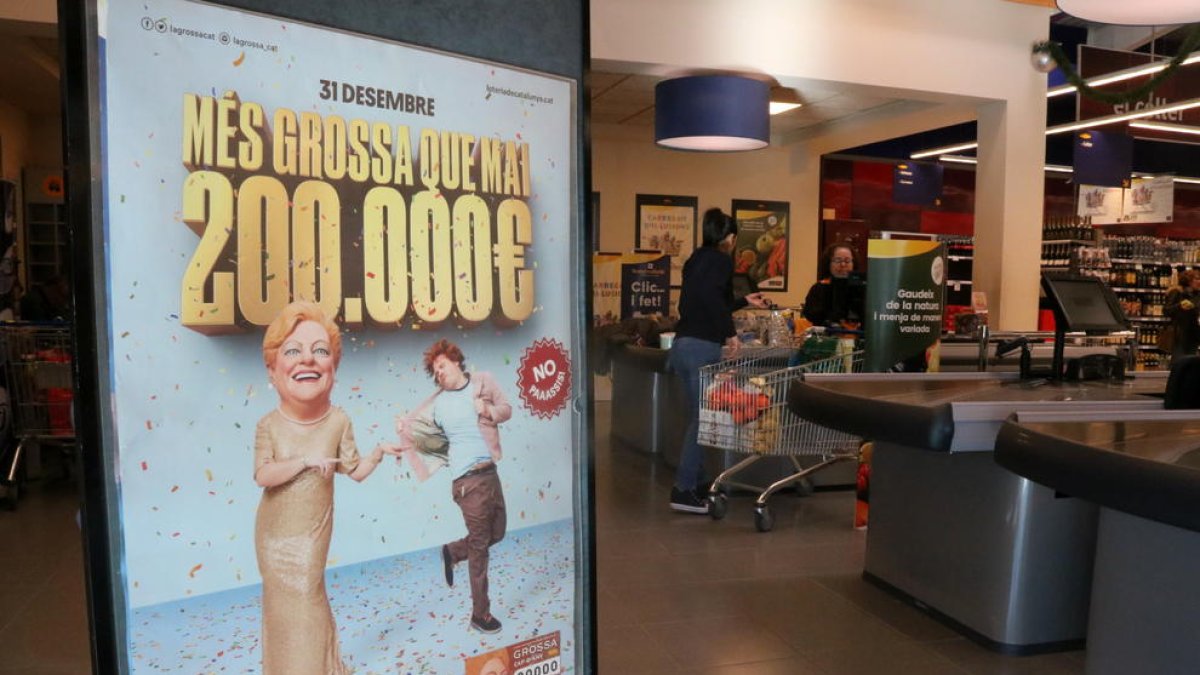 La Grossa de Cap d'Any, el 72656, toca íntegrament a Castellterçol