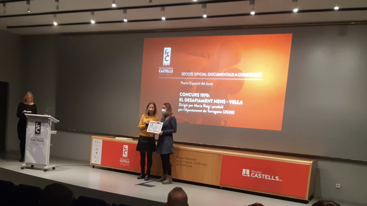 El Festival de Cine de Castells premia el documental tarraconense 'Concurso 1970: El Desafío Nens- Vella'