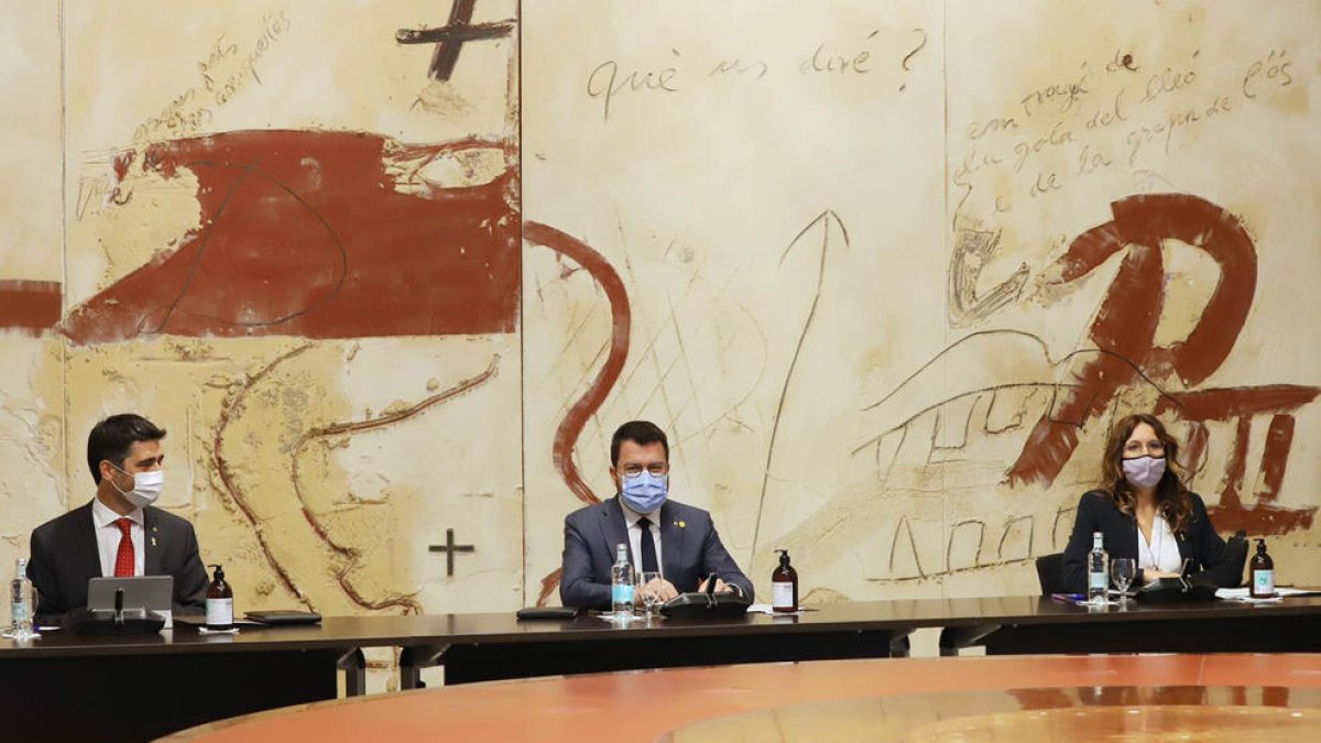 Aragonès convoca d'urgència els consellers del Govern per la detenció de Puigdemont