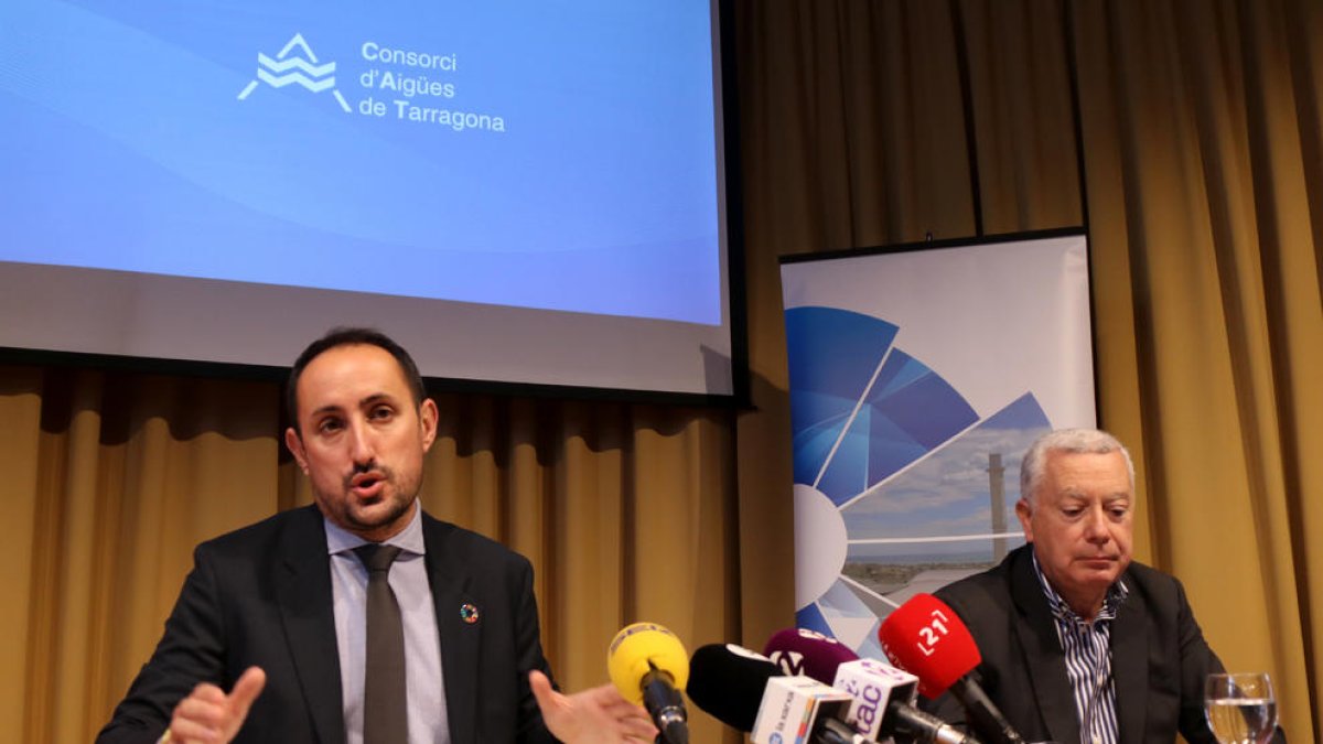 El consum d'aigua del minitransvasament de l'Ebre a Tarragona va créixer un 10% l'any passat