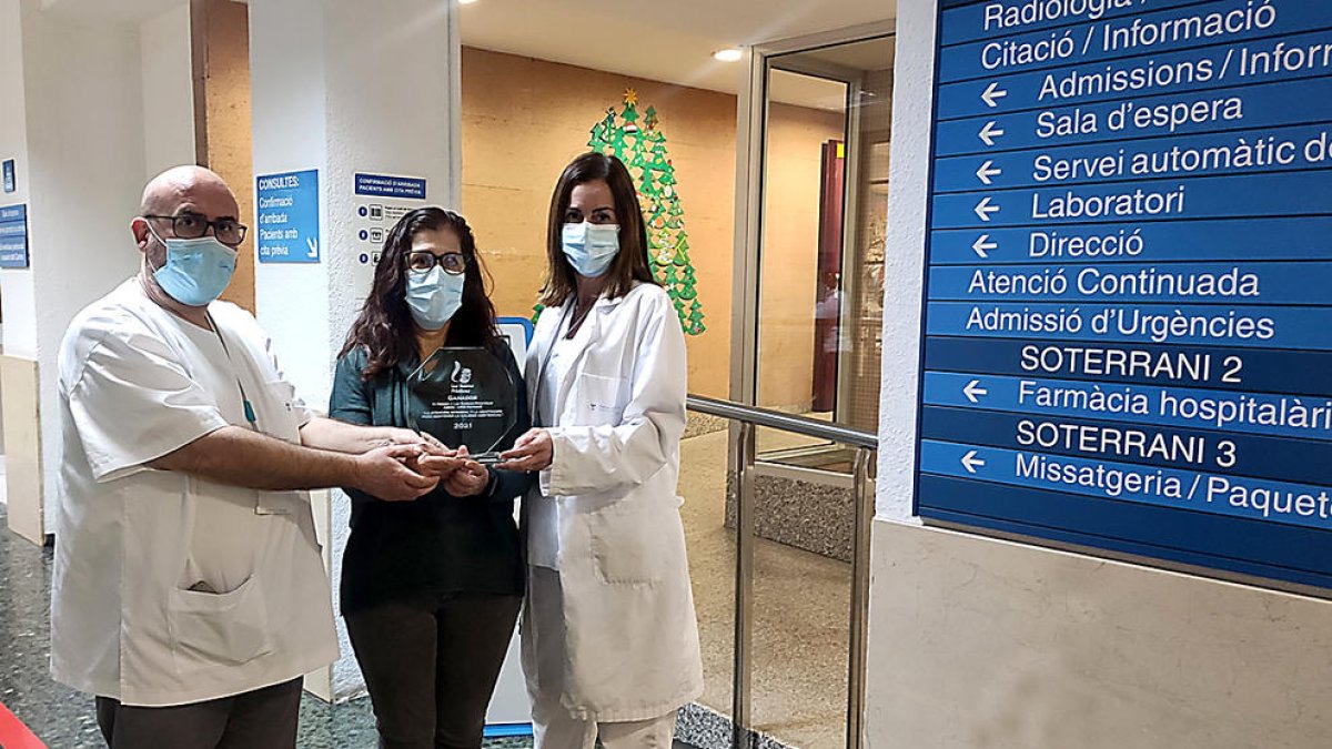 Santa Tecla, premiada per la seva tasca de prevenció d'úlceres en pacients ingressats