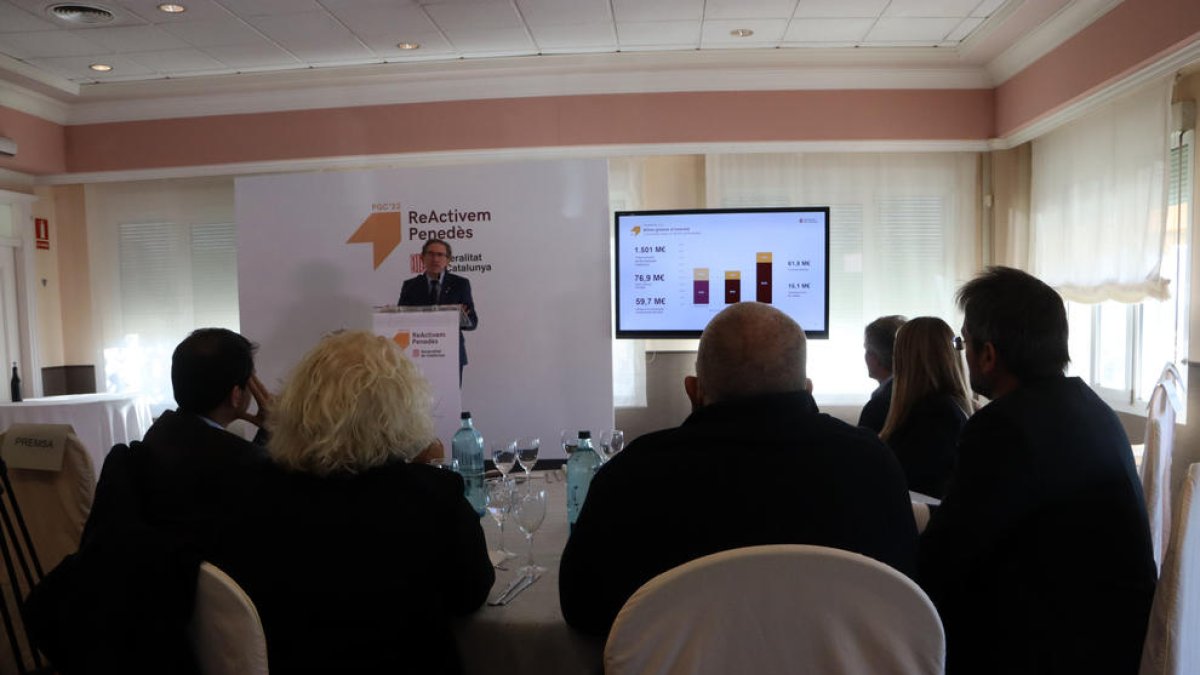 Giró evita concretar pressupost i calendari per l'ampliació de l'Hospital del Vendrell