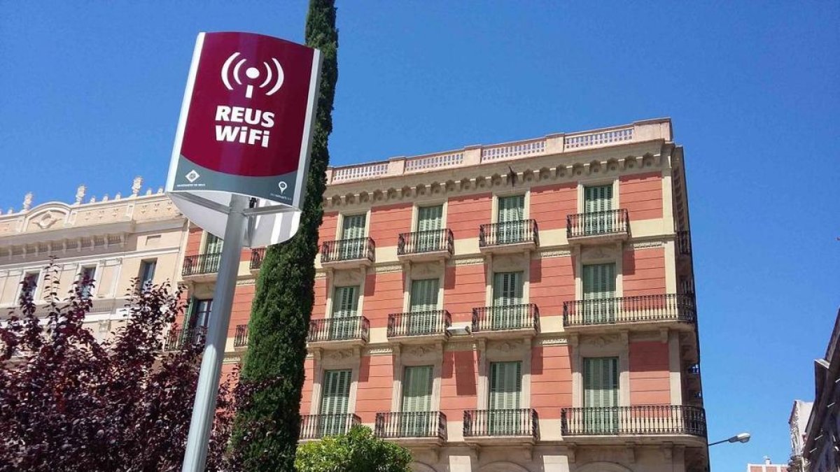 Reus instalará once puntos wifi nuevos para cubrir 35 zonas de la ciudad