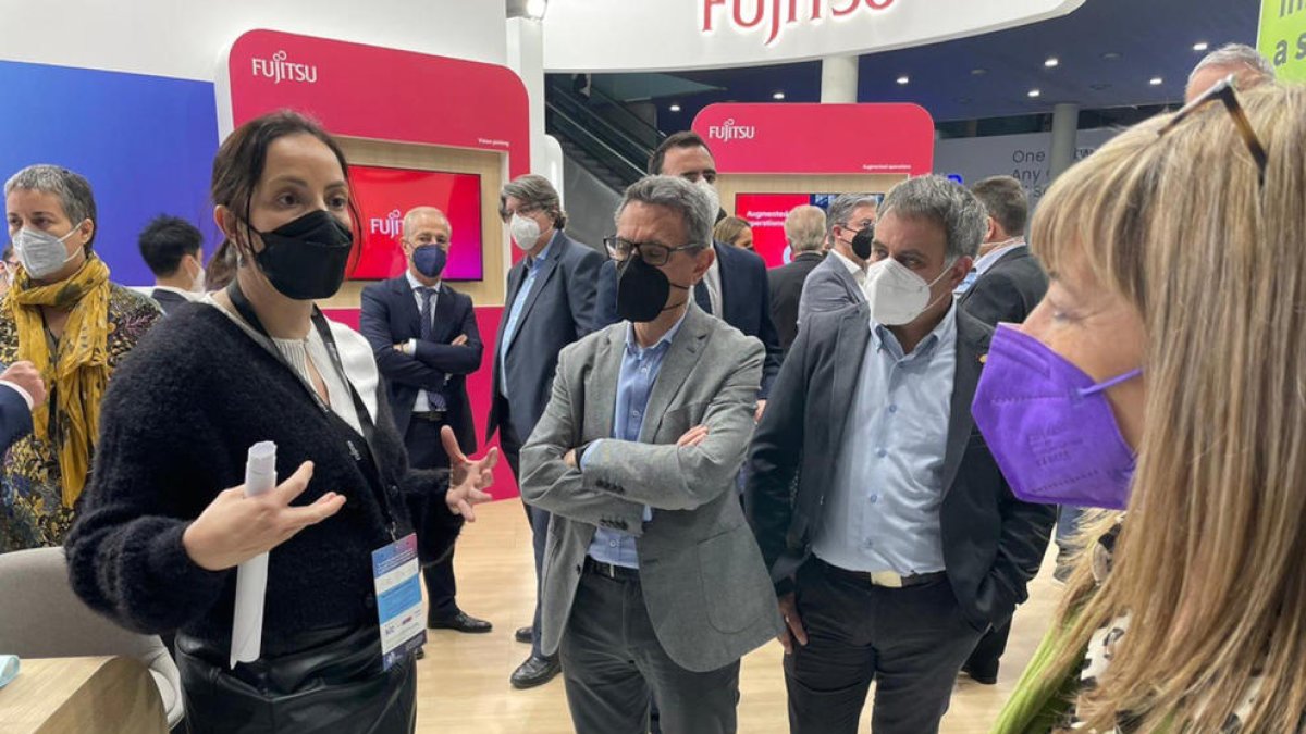 La Ribera d'Ebre presenta al MWC l'aplicació del 5G als comptadors d'aigua i als drons que es proven al Molló