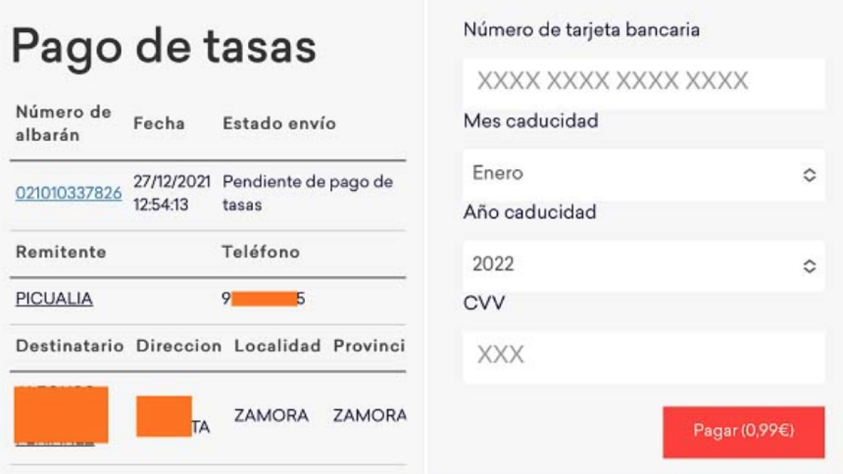 Alerten d'un SMS que suplanta MRW per robar els diners dels usuaris