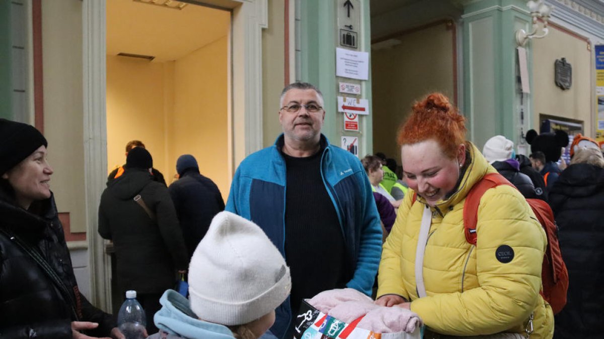 Començar una nova vida a l'estació de Przemysl