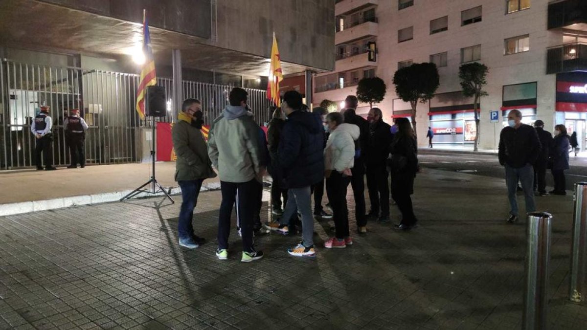 Manifestación en Tarragona a raíz de las declaraciones de Villarejo sobre la implicación del CNI en los atentados del 17.ª