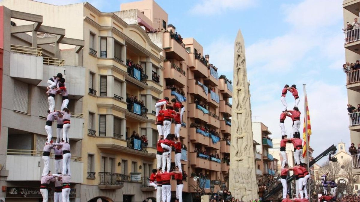 Dudas entre los grupos castellers tarraconenses sobre la participación en las Decennals de Valls