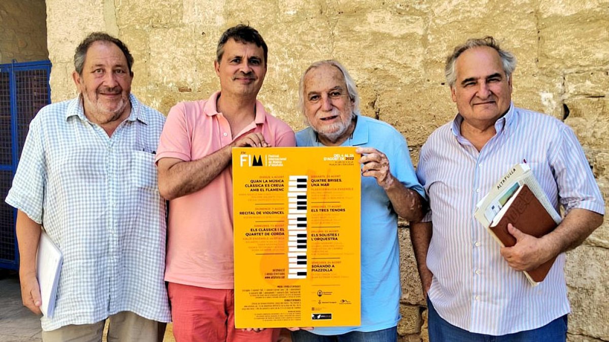 El 35è Festival Internacional de Música d'Altafulla se celebrarà del 4 al 24 d'agost