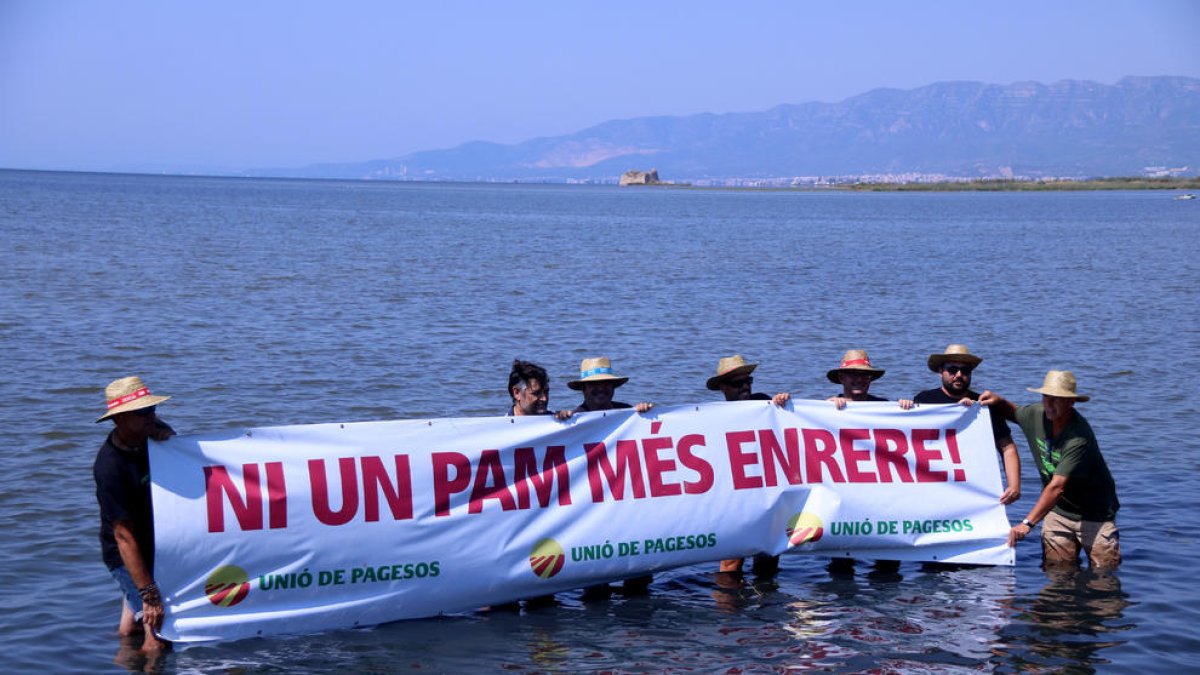 UP carrega contra els ecologistes i exigeix solucions per salvar el Delta de l'Ebre
