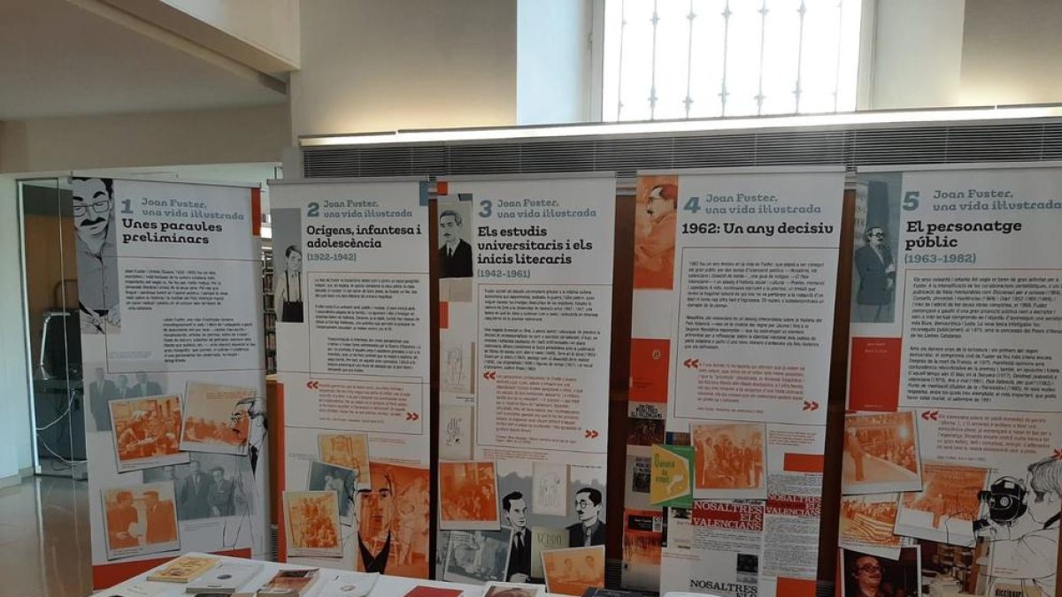 Reus acull una exposició de Joan Fuster i una de Gabriel Ferrater