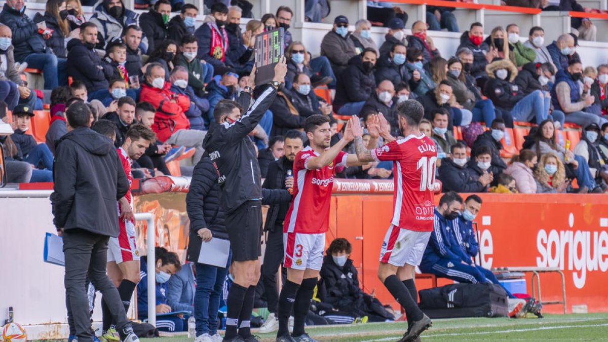Javier Bonilla és el suplent més utilitzat del Nàstic de Raúl Agné