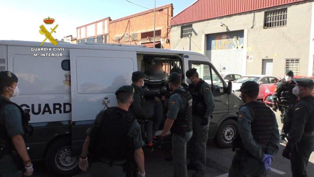 Detingut un grup criminal que robava cablejat de coure en diverses províncies d'Espanya