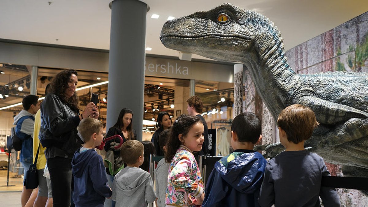 El dinosaures de Jurassic Park aterren a la Fira Centre