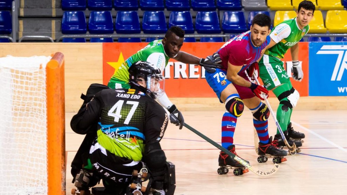 Un imbatible FC Barcelona destrossa al Calafell al Palau Blaugrana (14-6)