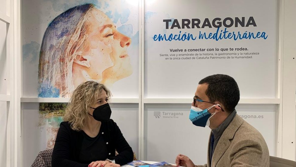 Tarragona vive una intensa jornada de promoción turística en el primer día en FITUR 2020