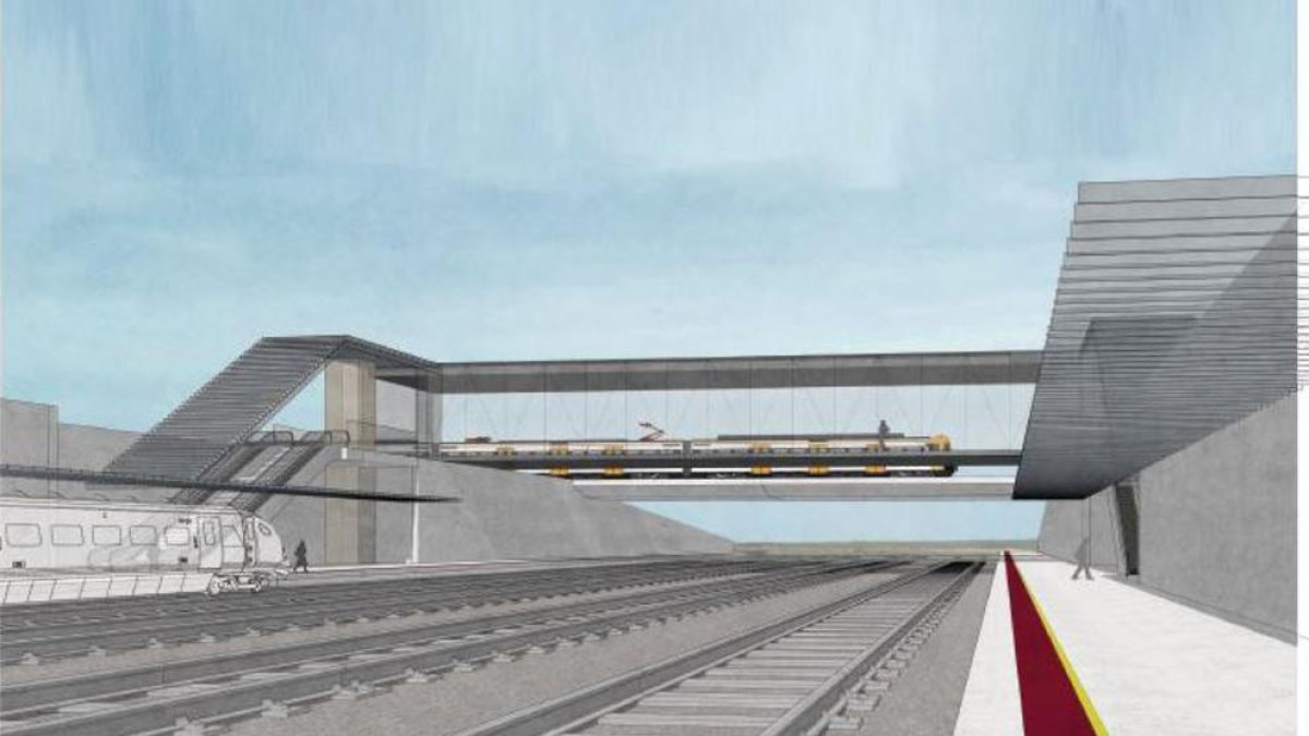 Imatge de l'estació intermodal de Tarragona