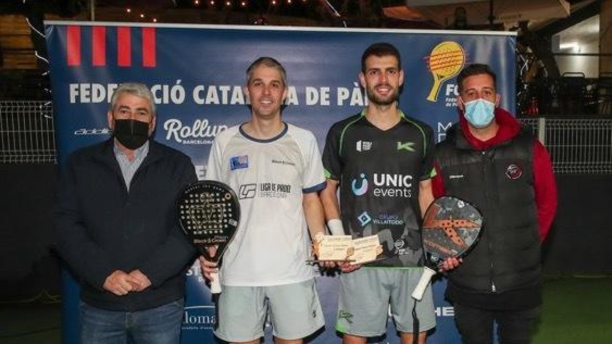 Tonet Sans i Enric Sanmartí conquereixen la primera cita del Super Gran Slam 2022