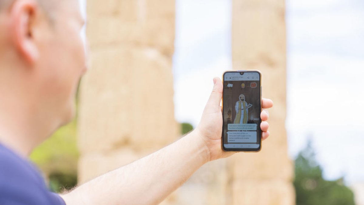 Un joc de mòbil il·lustra la vida al Fòrum de la Colònia de Tarragona durant el segle II