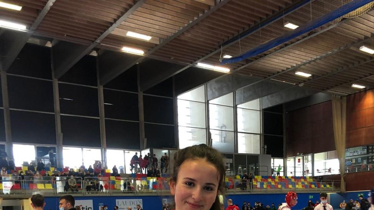 Maria Ibars Alcántara guanya l'or al Campionat de Catalunya cadet