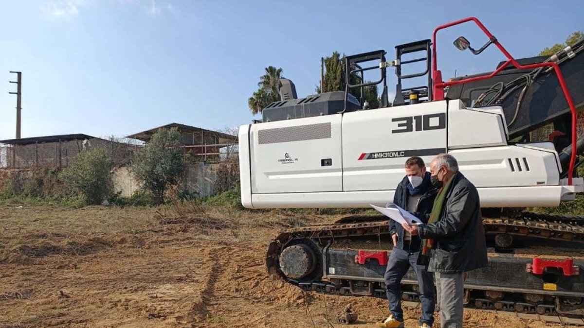 Comencen les obres de la nova Escola Mare de Déu del Roser de Vallmoll