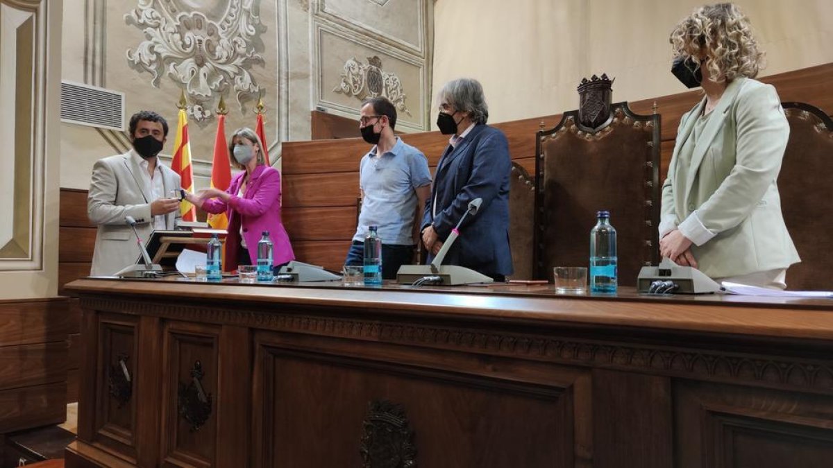 Marc Rovira pren possessió com a diputat de la Diputació de Tarragona