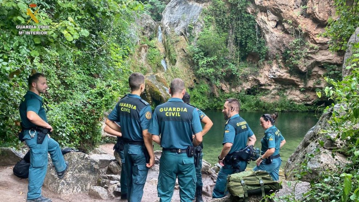 El Seprona fa la ruta del Niu de l'Àliga per detectar possibles problemes mediambientals