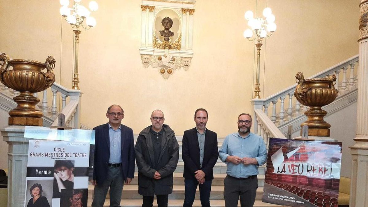 El Teatre Fortuny i la Fundació 'la Caixa' mantenen la seva aposta pel cicle Grans Mestres