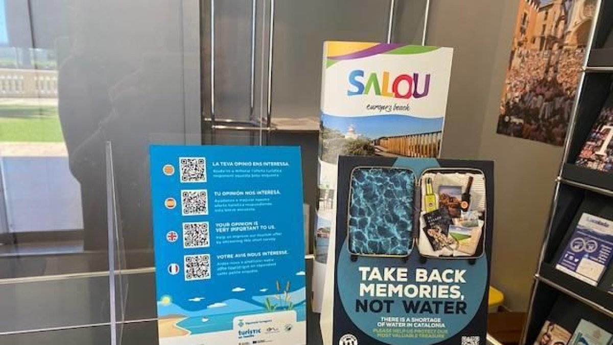 Salou pone en marcha una campaña para fomentar el consumo responsable de agua entre los turistas