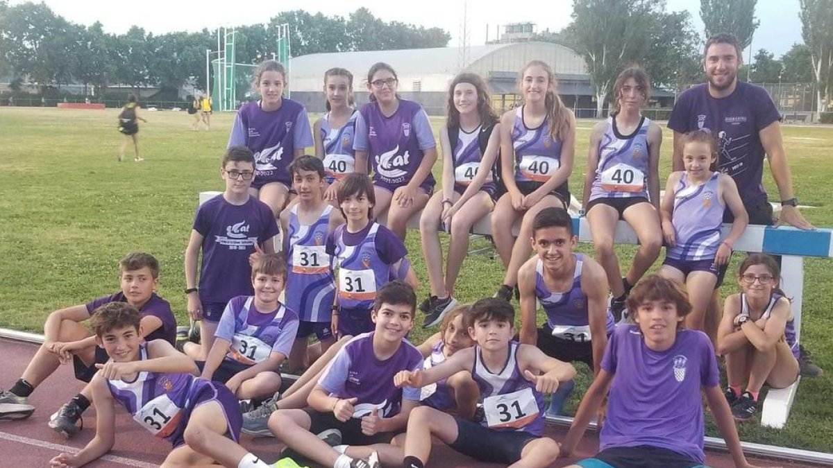 El CA de Tarragona gana una medalla de bronce al Campeonato de Cataluña por equipos