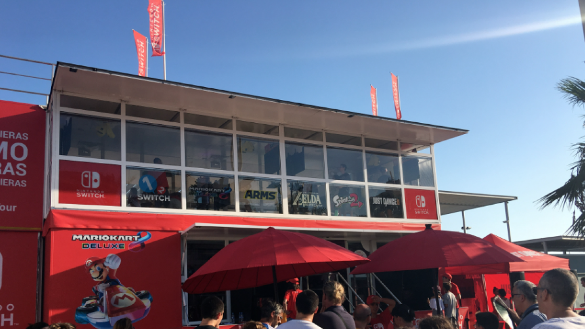 La gira Nintendo Switch Sports vuelve al Port de Segur de Calafell