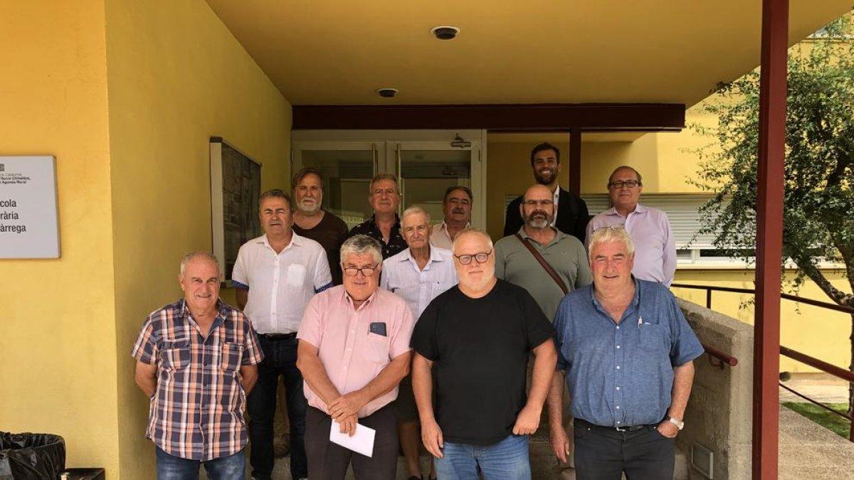 Los regantes de Riudecanyes vuelven a reclamar el agua que les falta del Pantano de Siurana
