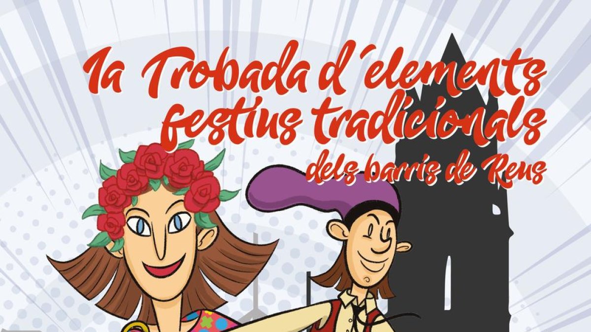 La plaza de la Llibertat acoge el I Encuentro de Elementos Festivos de los barrios de Reus