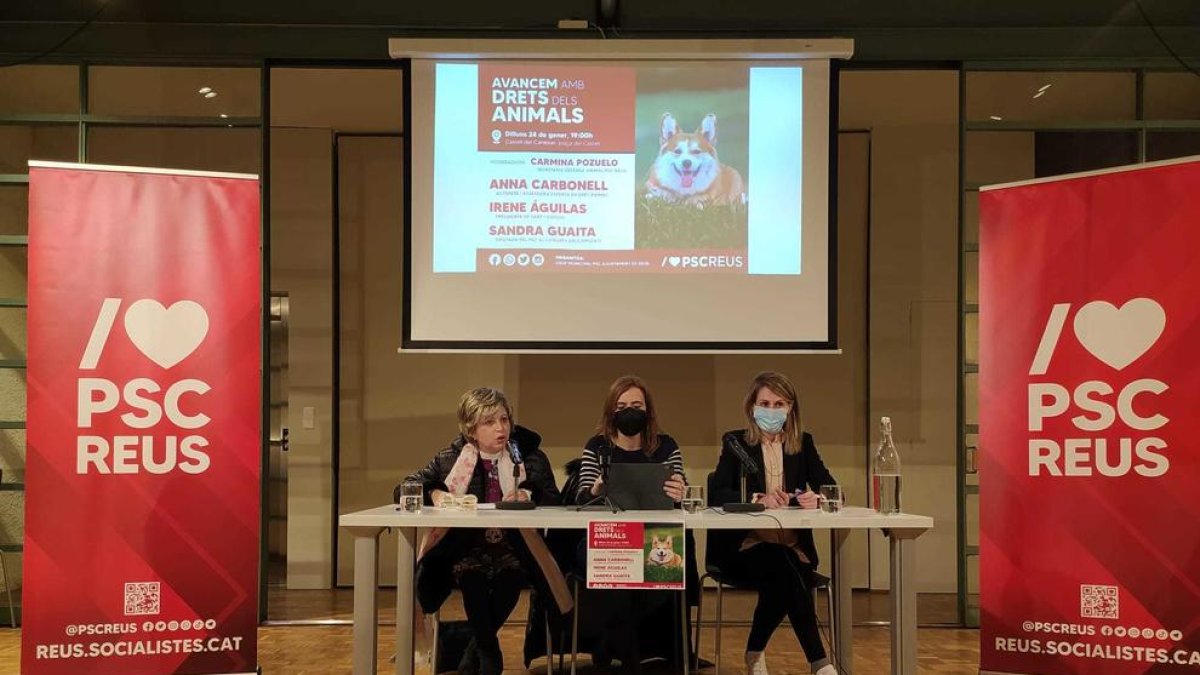 El PSC Reus organiza una jornada de debate sobre los derechos de los animales
