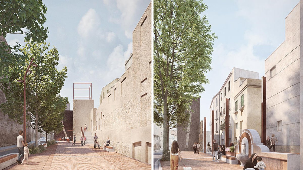 Projecte recuperació muralla Valls