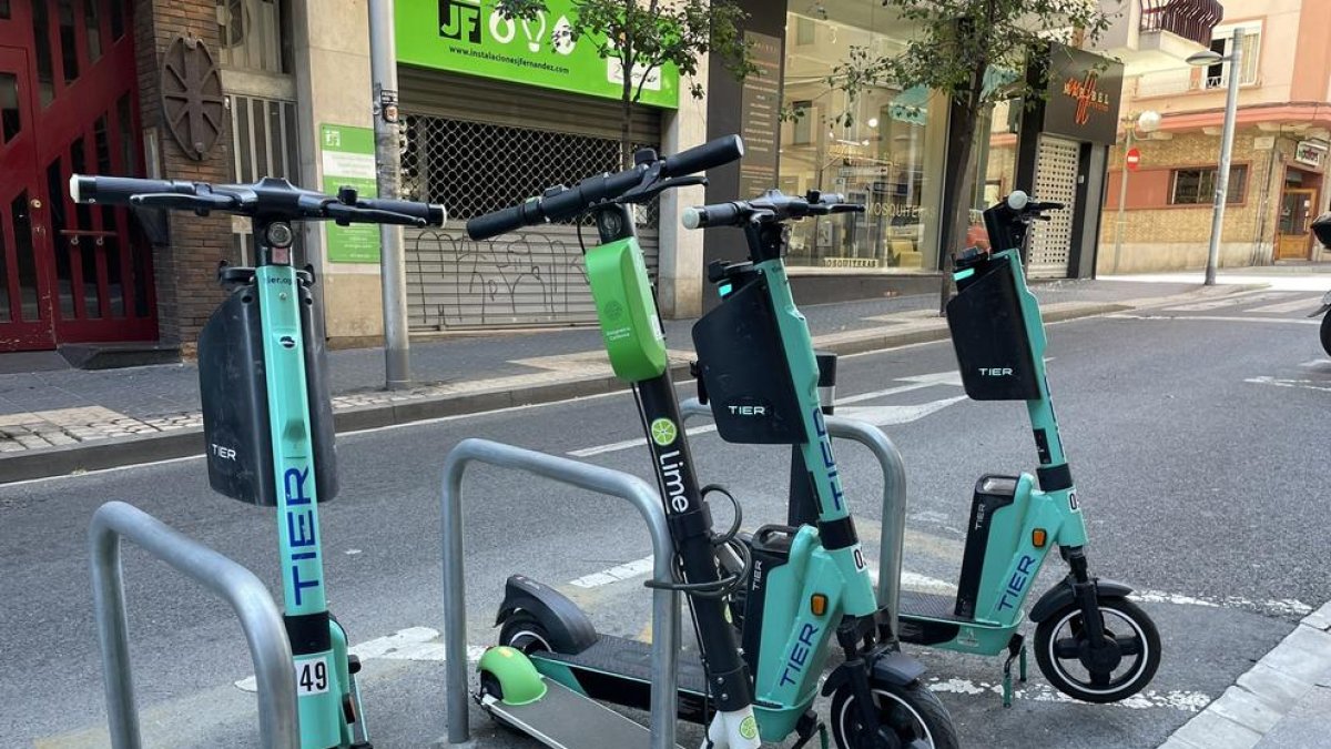 Lime olvida un patinete en Tarragona