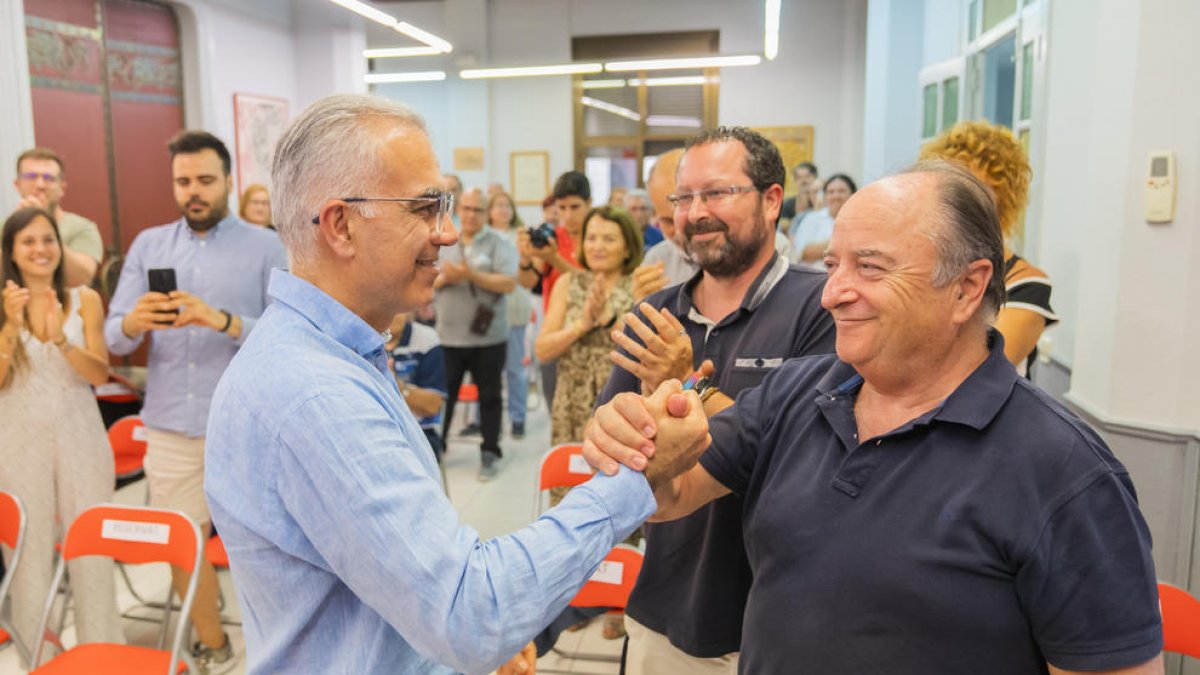 Andreu Martín: «Conseguir ocho concejales está a nuestro alcance»