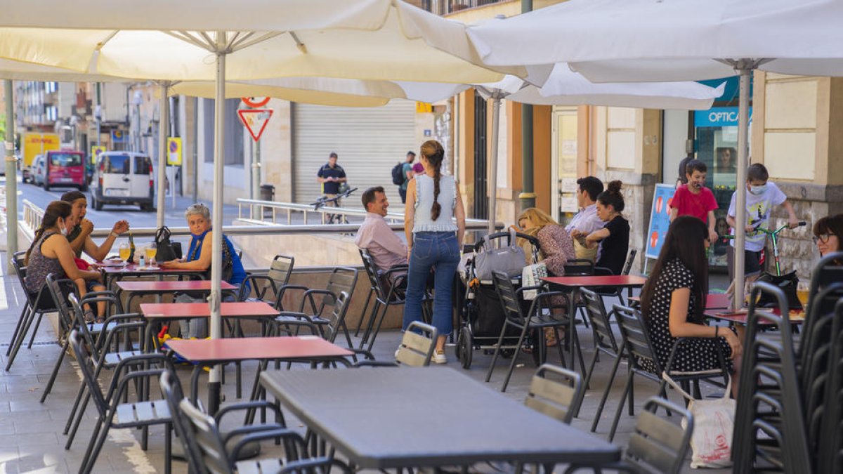 Un total de 26 bars de Tarragona mantindrà l'espai de terrassa guanyat per la covid