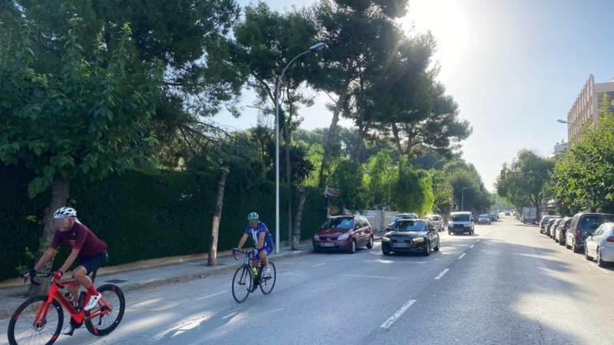 Salou implantará un carril bici en la avenida Pompeu Fabra