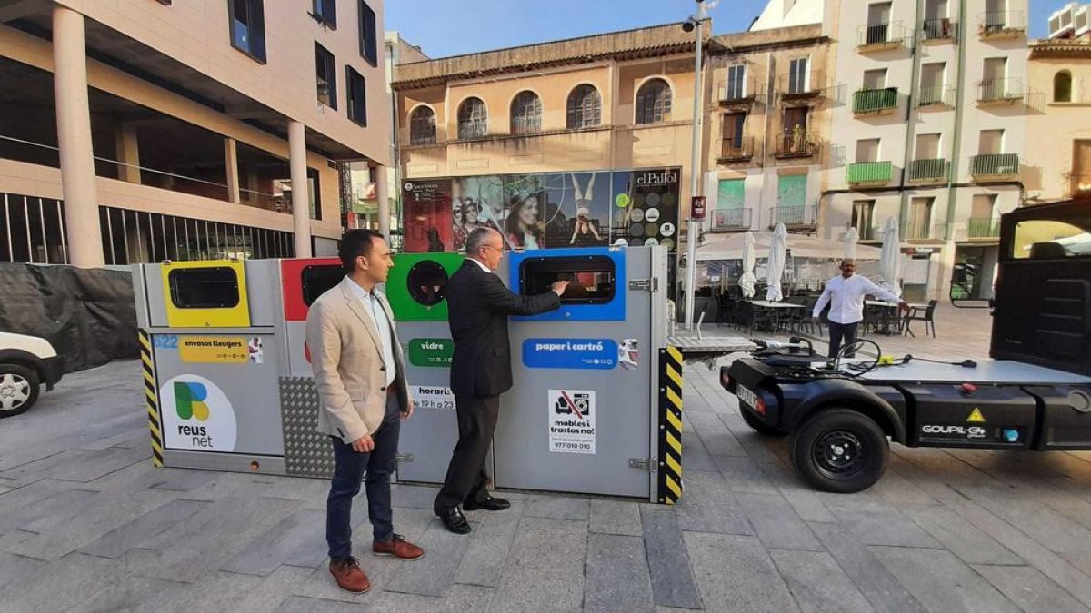 El veïns del casc antic de Reus dipositaran les escombraries en un nou sistema d'illes emergents