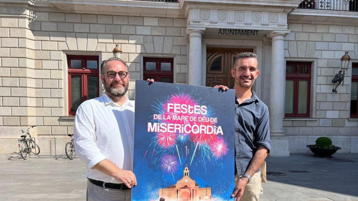 Albert Asensio autor del cartell de les Festes de la Misericòrdia 2022