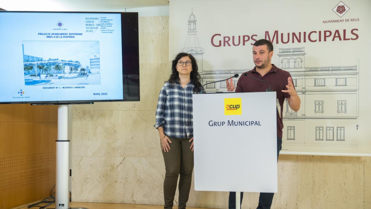 La CUP quiere parar el parking de la Hispania por contaminación en el subsuelo