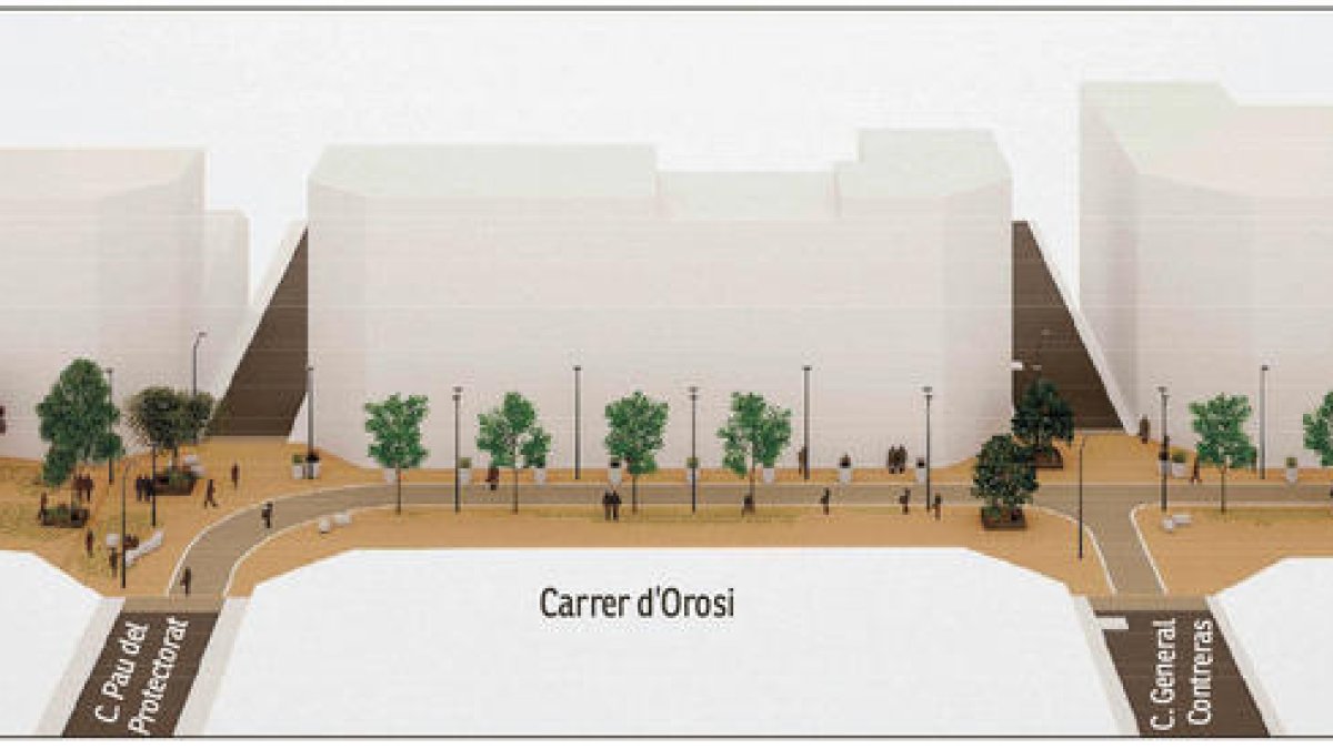 Las obras de remodelación de la calle de Orosi de Tarragona empezarán a finales de año