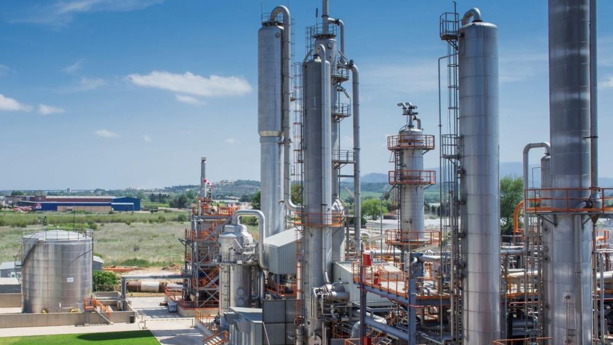 Imagen de la factoría de Ercros en Tortosa