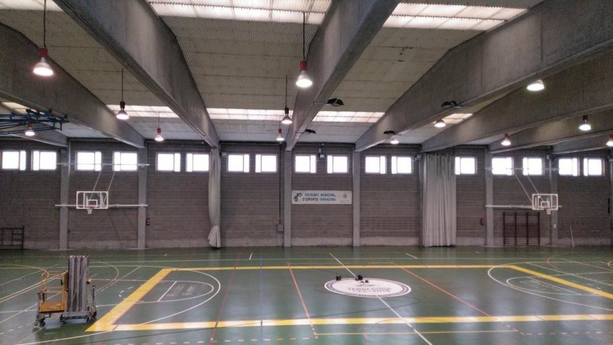 Las obras para cambiar el pavimento del pabellón de Sant Pere i Sant Pau salen a licitación