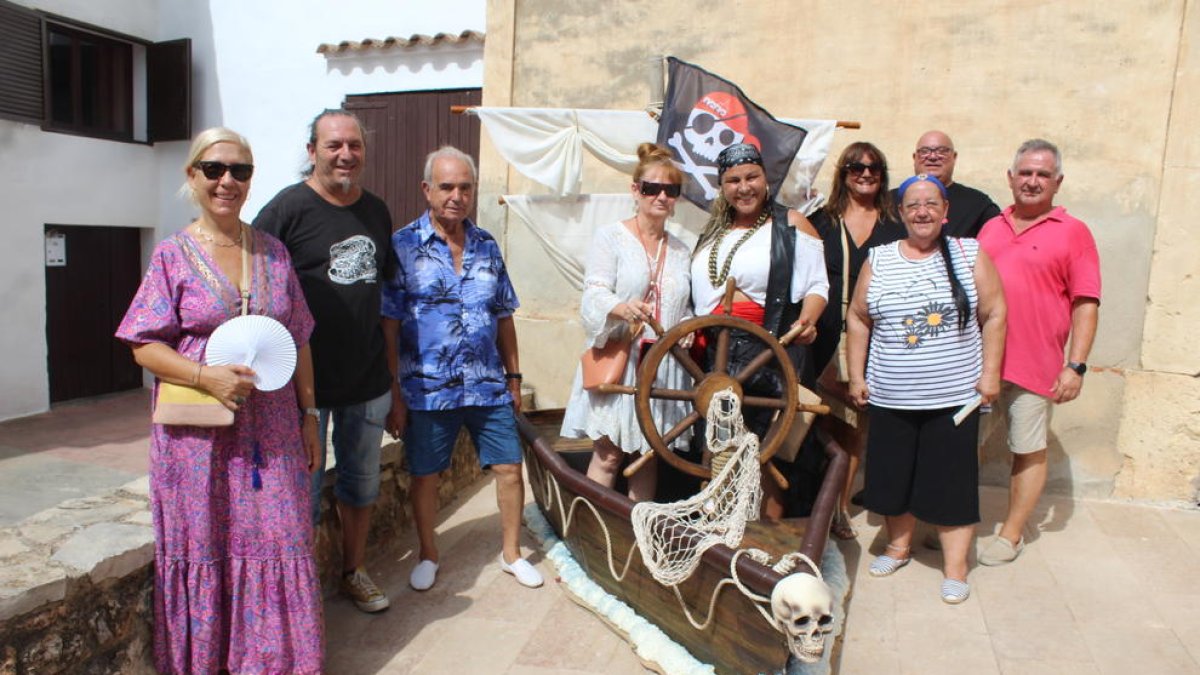 Inaugurada la feria 'Creixell, Tierra de Piratas', que tendrá lugar hasta el 15 de agosto