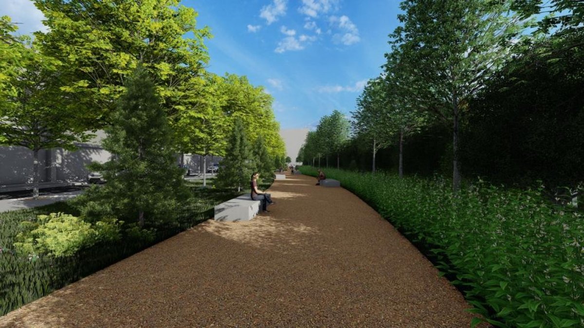 Los vecinos del barrio de la Granja reclaman un referéndum sobre la barrera acústica