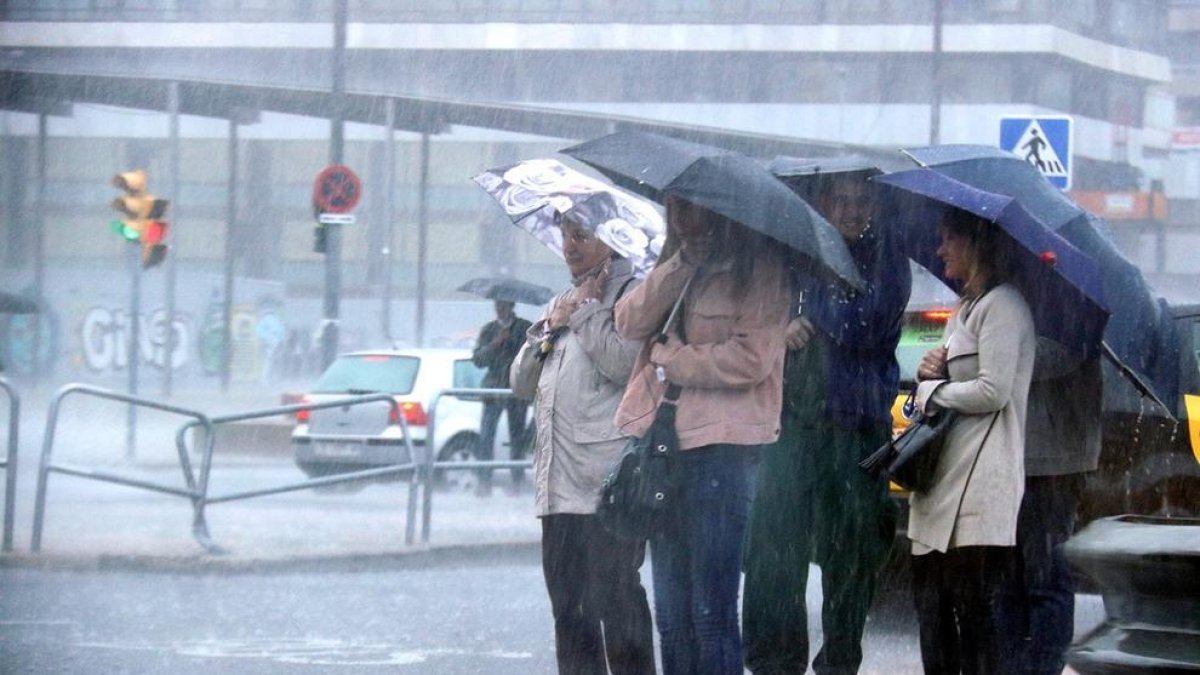 Un nuevo producto del Meteocat permitirá prever la precipitación de la próxima hora