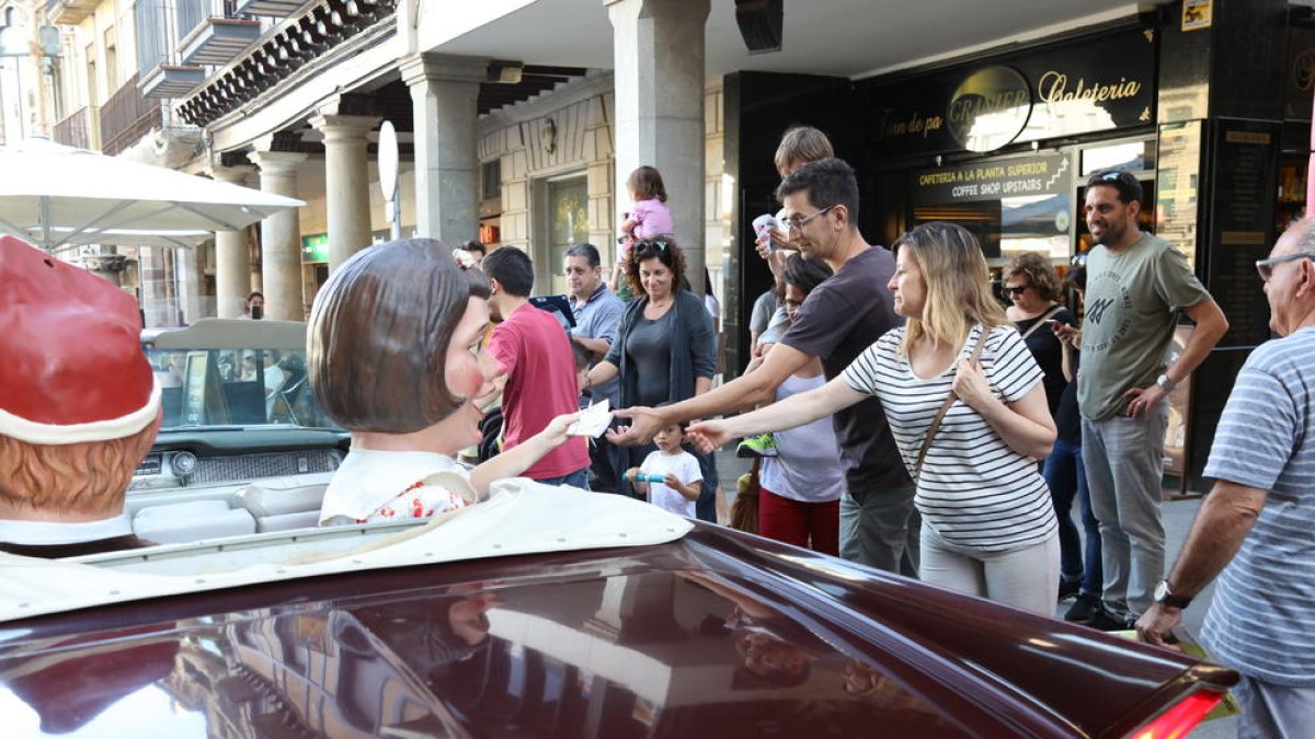 Todo a punto en Reus para empezar a celebrar la fiesta mayor de Sant Pere