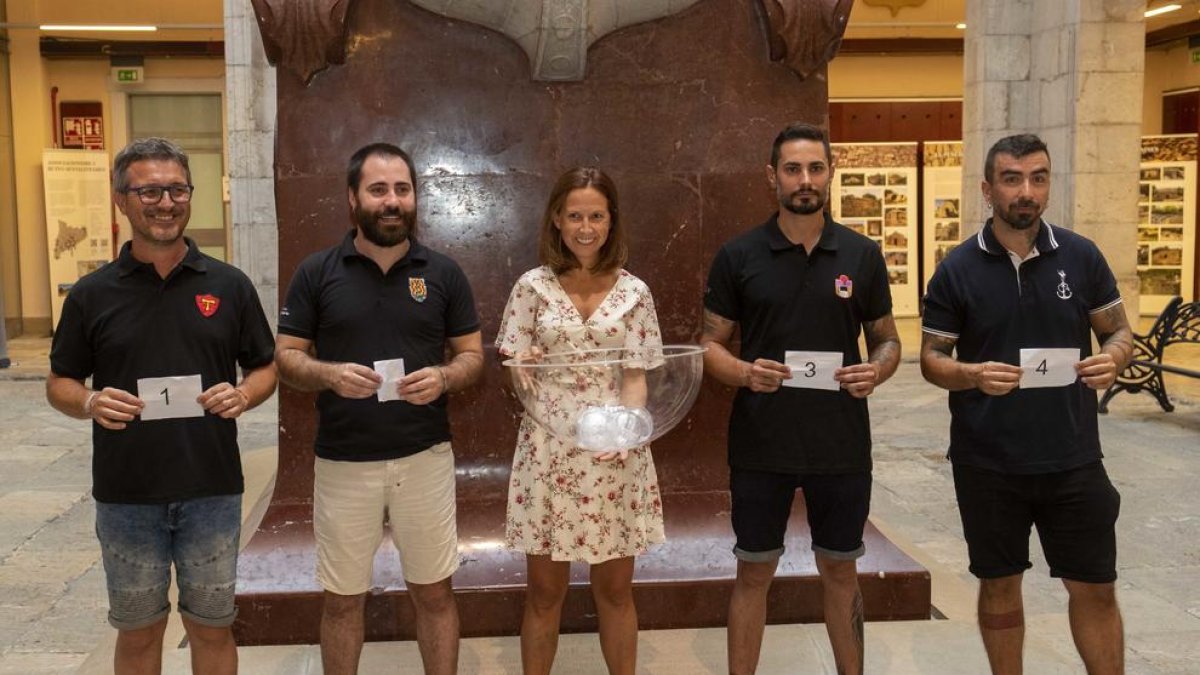Aquest serà l'ordre d'actuació de les colles castelleres a Tarragona per Sant Magí